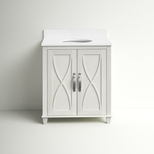 Sand & Stable Briana 29.88'' Freestanding Single Bathroom Vanity with